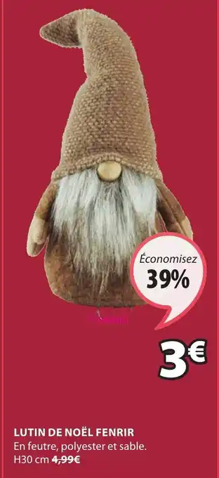 JYSK Lutin de Noël Fenrir offre