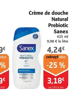 Colruyt SANEX Crème de douche Natural Prebiotic offre