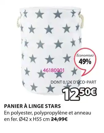 JYSK Panier à Linge Stars offre