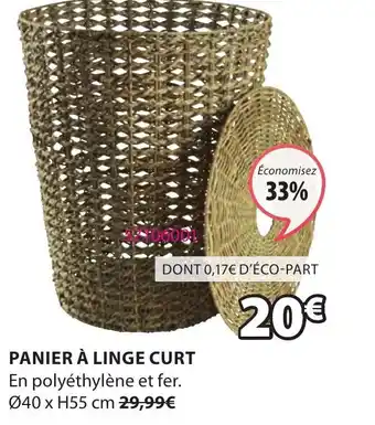 JYSK Panier à Linge Curt offre
