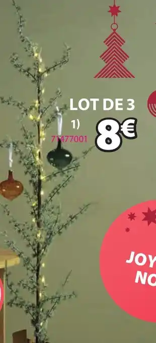 JYSK Boule de Noël Skadi offre