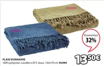 JYSK Plaid Dunhavre offre