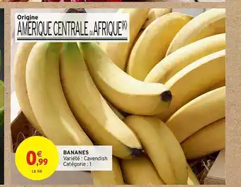 Intermarché Bananes offre