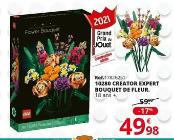 Maxi Toys 10280 creator expert bouquet de fleur. offre