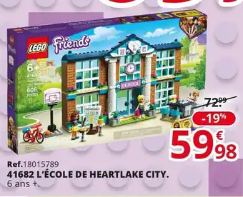 Lego 41682 l’école de heartlake city.