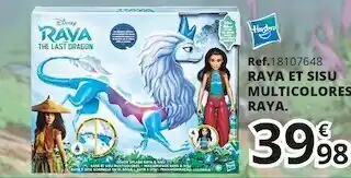 Maxi Toys Hasbro raya et sisu multicolores raya. offre