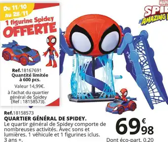Hasbro quartier général de spidey