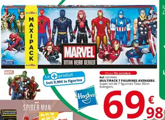Maxi Toys Hasbro multipack 7 figurines avengers. offre
