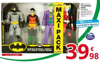 Maxi Toys Spin master 4 figurines 30cm. offre