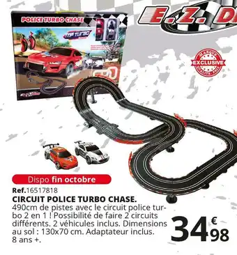 Maxi Toys Circuit police turbo chase. offre