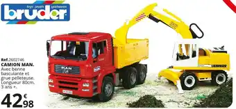 Bruder camion man.