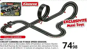 Maxi Toys Carrera circuit go !!! max speed session. offre