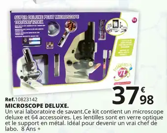 Maxi Toys Microscope deluxe offre