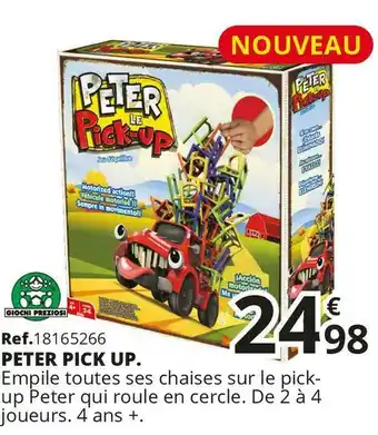 Peter pick up.