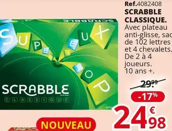 Scrabble classique.