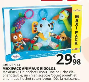 Maxi Toys Maxipack animaux rigolos. offre