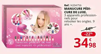 Maxi Toys Manucure pédicure de luxe offre