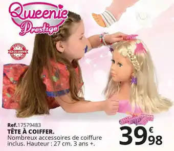Tête à coiffer.