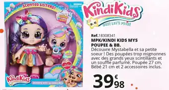 Kindi kids mpk/kindi kids mys poupee & bb.