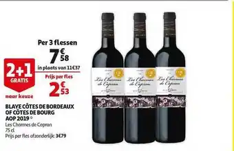 Blaye CĂŽtes De Bordeaux Of CĂŽtes De Bourg Aop 2019 Les Charmes De Capran