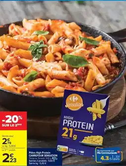 Carrefour Assiette bleue - p'tits croustis offre