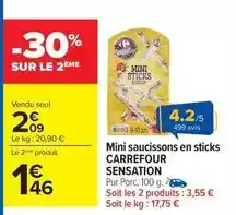 Carrefour Boudin créole offre