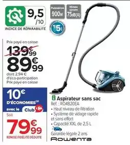 Carrefour Rexona - déodorant offre