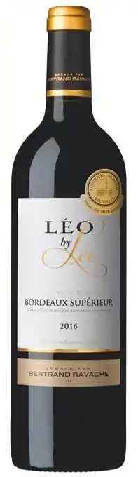 Auchan BORDEAUX SUPÉRIEUR ROUGE AOP 2016 offre