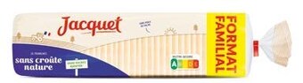 Auchan PAIN DE MIE SANS CROUTE SANS SUCRES AJOUTÉS offre