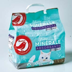 Promo Litiere Minerale Fraicheur Absorbante Chez Auchan