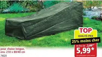 Norma pour chaise longue offre