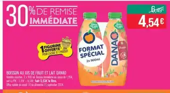 Match DANAO Boisson au jus de fruit et lait offre