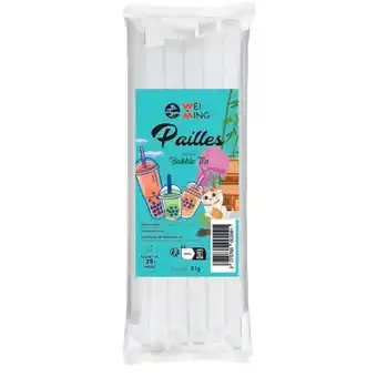 Auchan Pailles Pour Bubble Tea Wei Ming offre