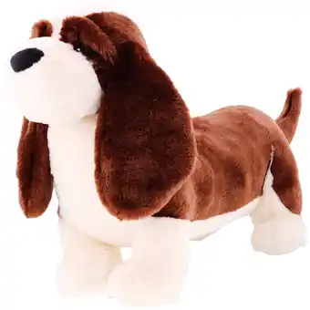 Chien en peluche