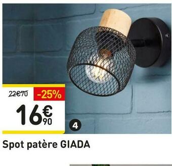 Weldom Spot patère giada offre