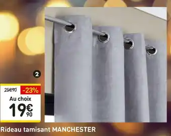 Rideau tamisant manchester