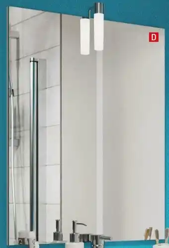 Brico Dépôt Miroir et luminaire led "slapton" offre