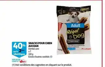 Auchan Snacks Pour Chien Auchan offre