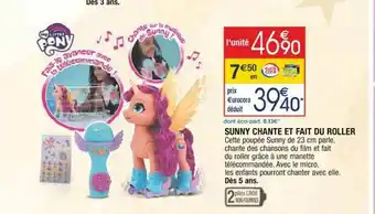 Cora x Carrefour Sunny Chante Et Fait Du Roller offre