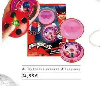 Téléphone Magique Miraculous
