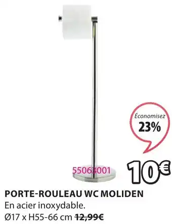 JYSK Porte-rouleau wc moliden offre