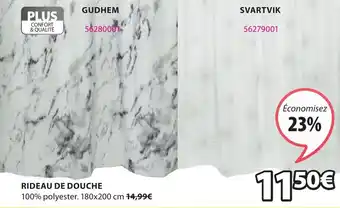 JYSK Rideau de douche offre