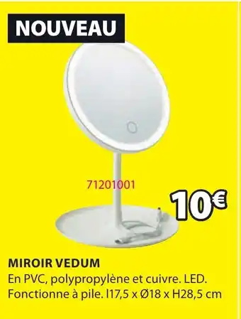 JYSK Miroir cedum offre