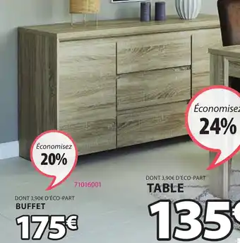 JYSK Buffet haslund offre