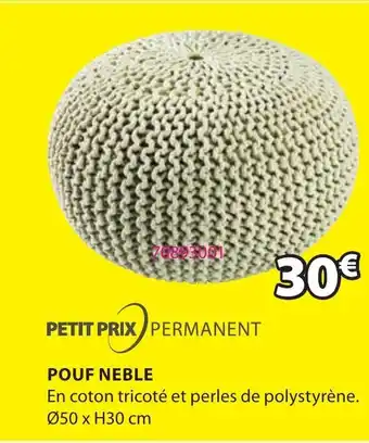 JYSK Pouf neble offre