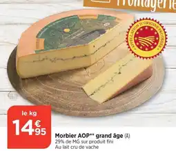Bi1 Morbier AOP grand âge offre