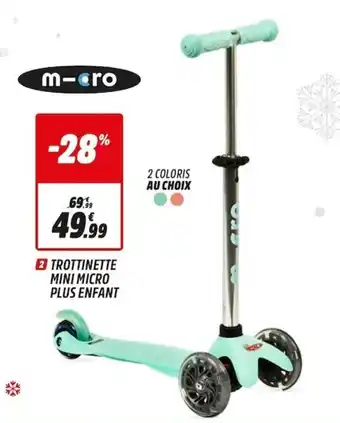 Intersport Trottinette mini micro plus enfant offre