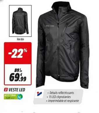 Intersport Veste LED offre