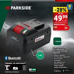 Lidl Batterie Smart 8 Ah offre
