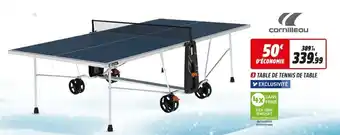 Intersport Table de tennis de table offre